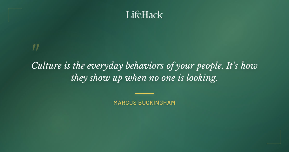 Quote by Marcus Buckingham