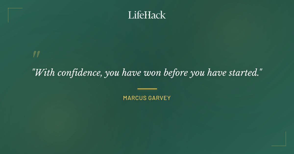 Quote by Marcus Garvey