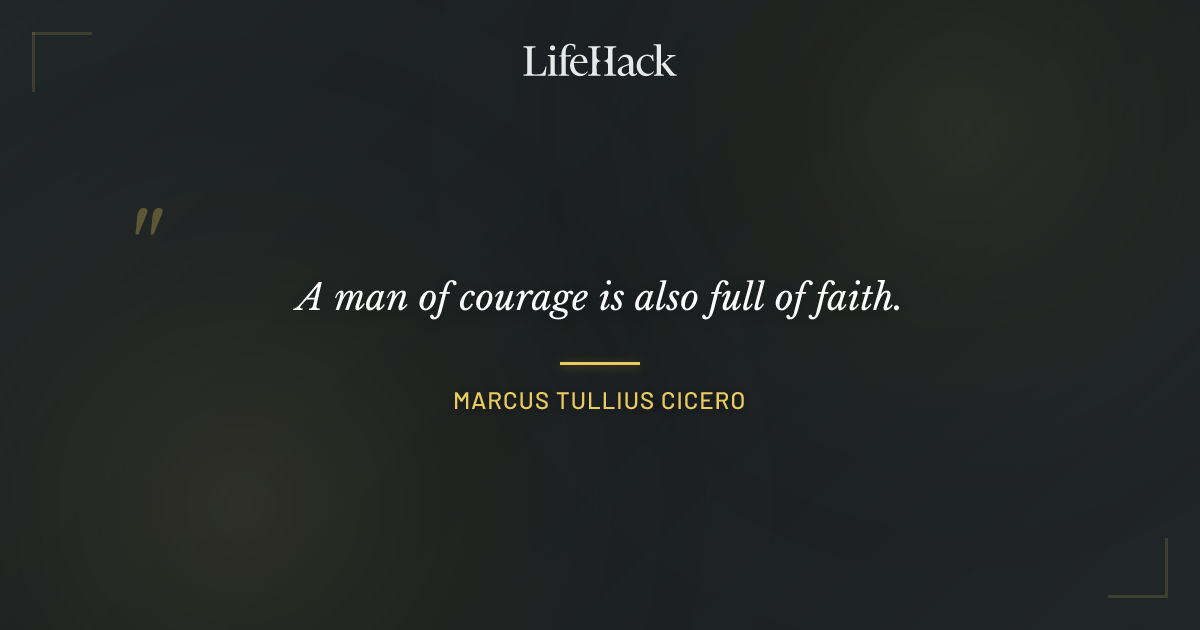Quote by Marcus Tullius Cicero