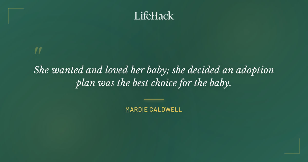 Quote by Mardie Caldwell