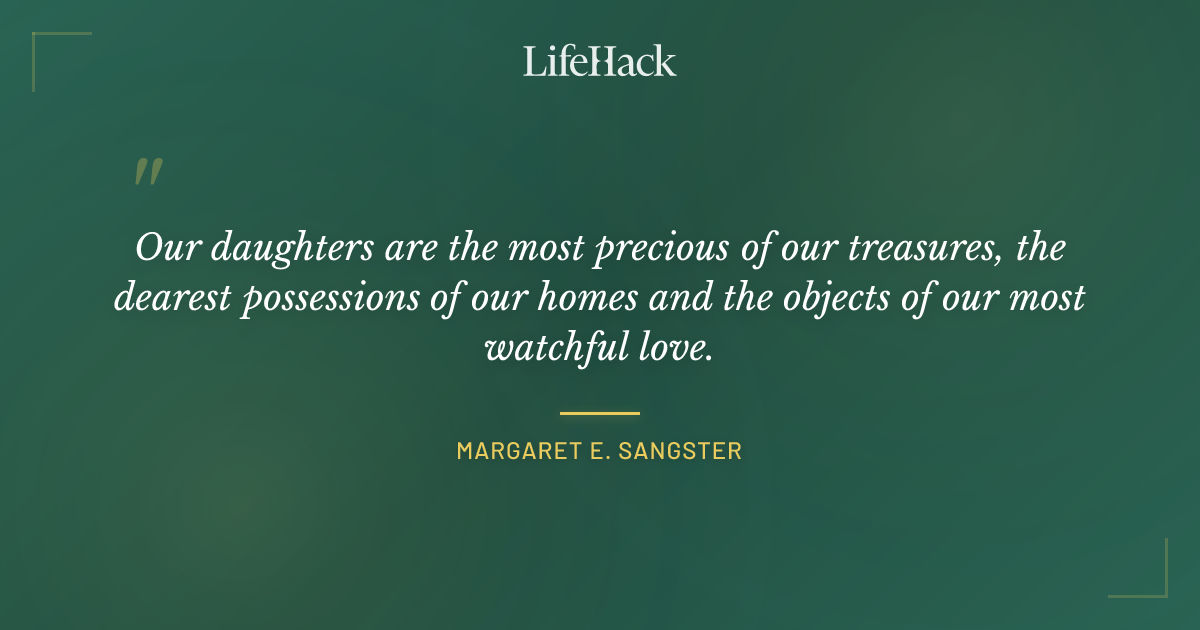Quote by Margaret E. Sangster