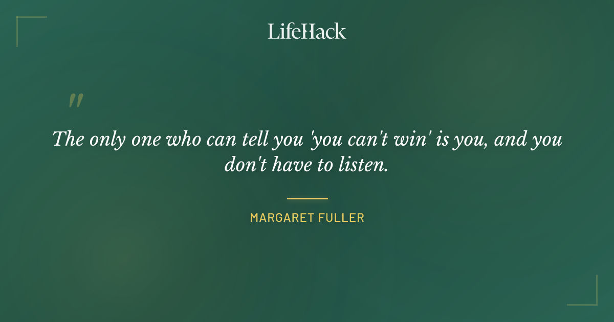 Quote by Margaret Fuller