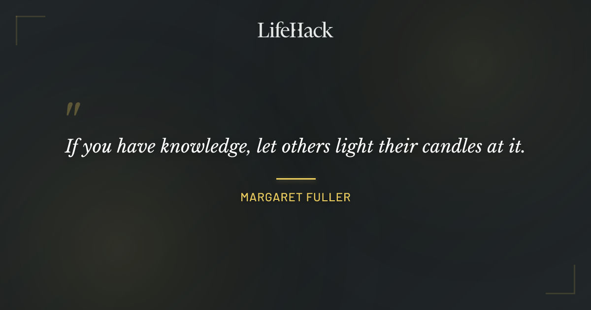 Quote by Margaret Fuller