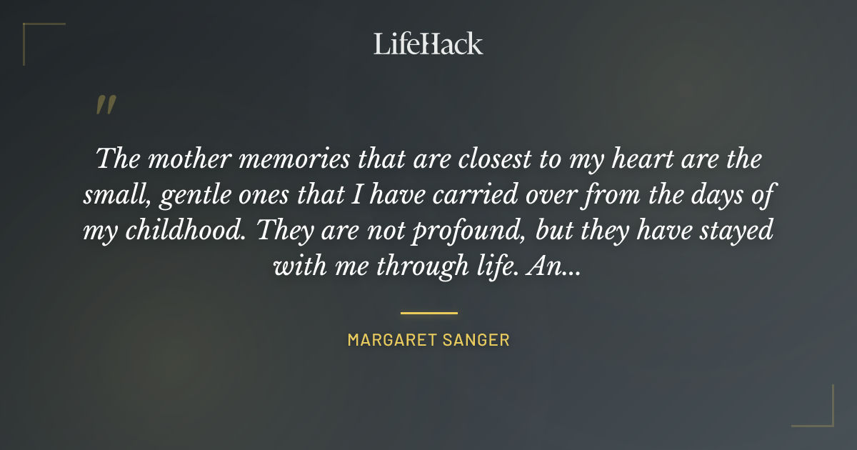 Quote by Margaret Sanger