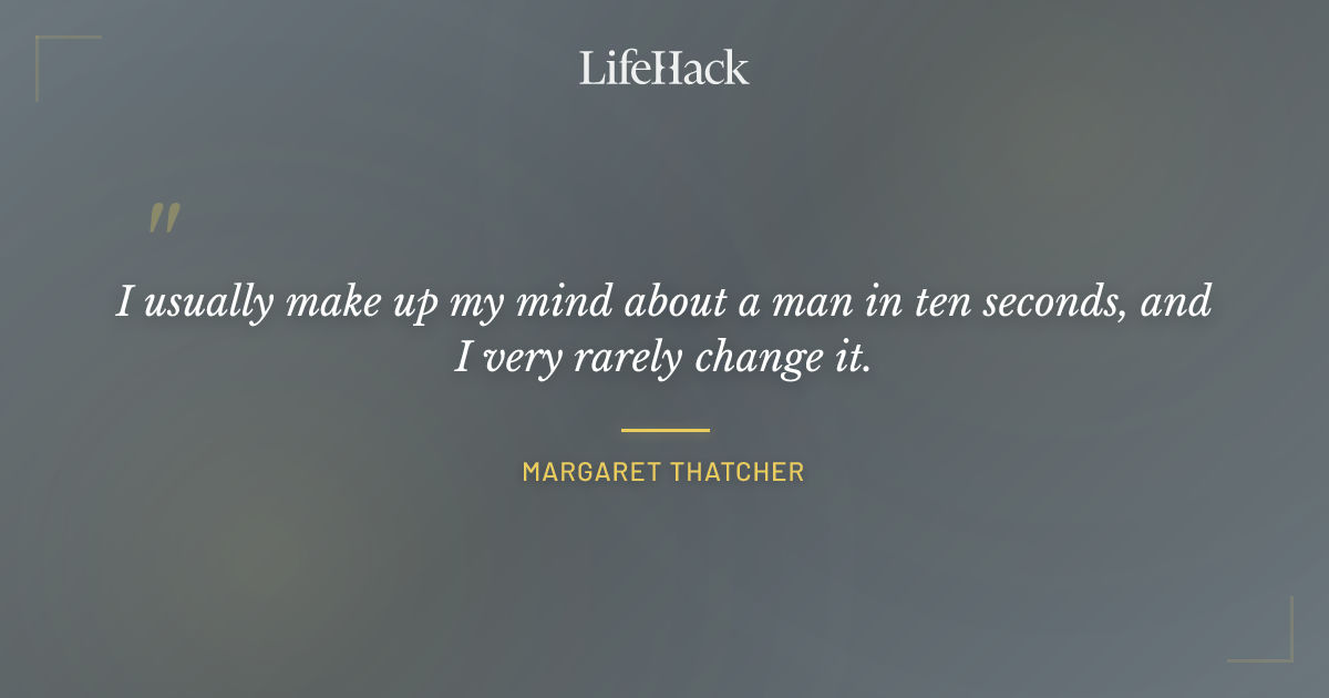 Quote by Margaret Thatcher