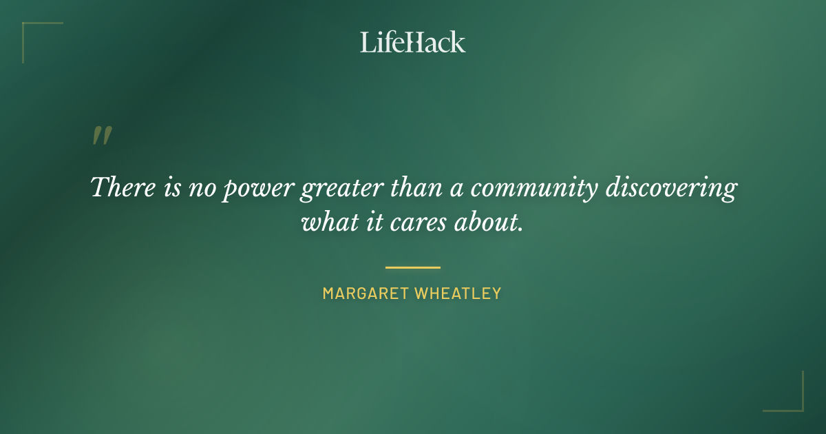 Quote by Margaret Wheatley
