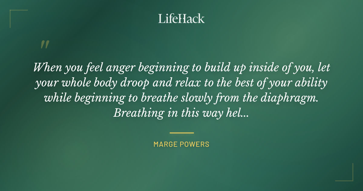Quote by Marge Powers