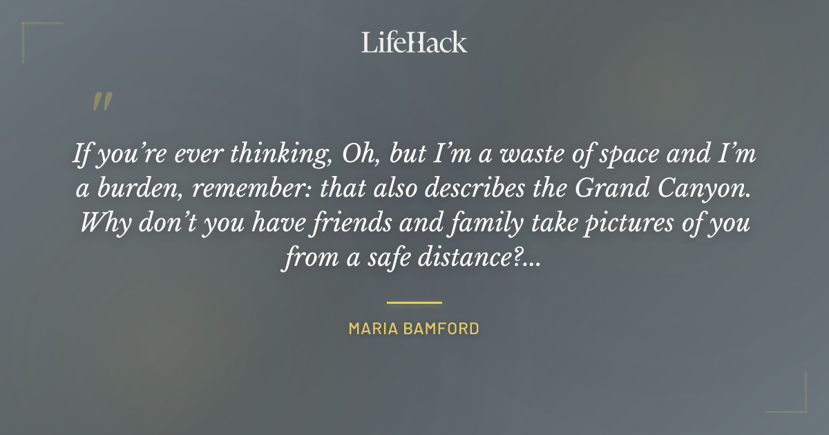 Quote by Maria Bamford