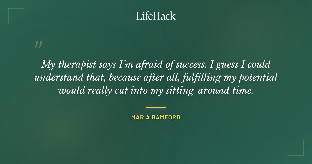 Quote by Maria Bamford