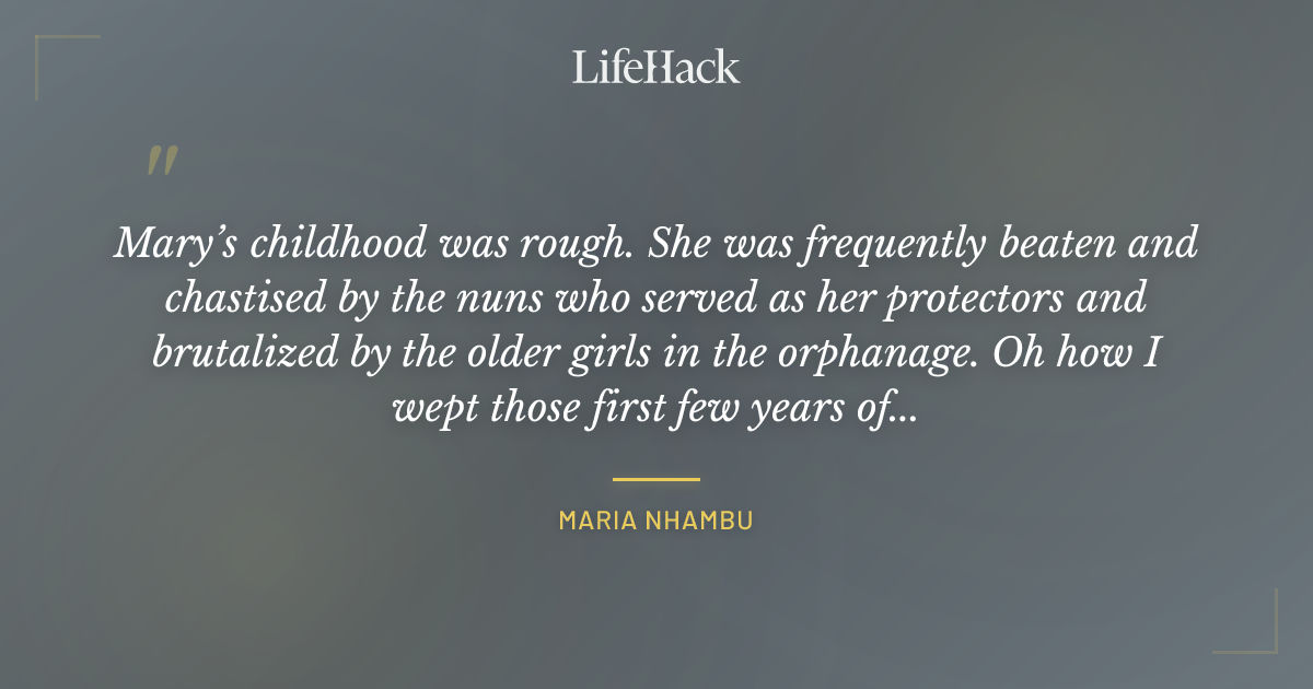 Quote by Maria Nhambu