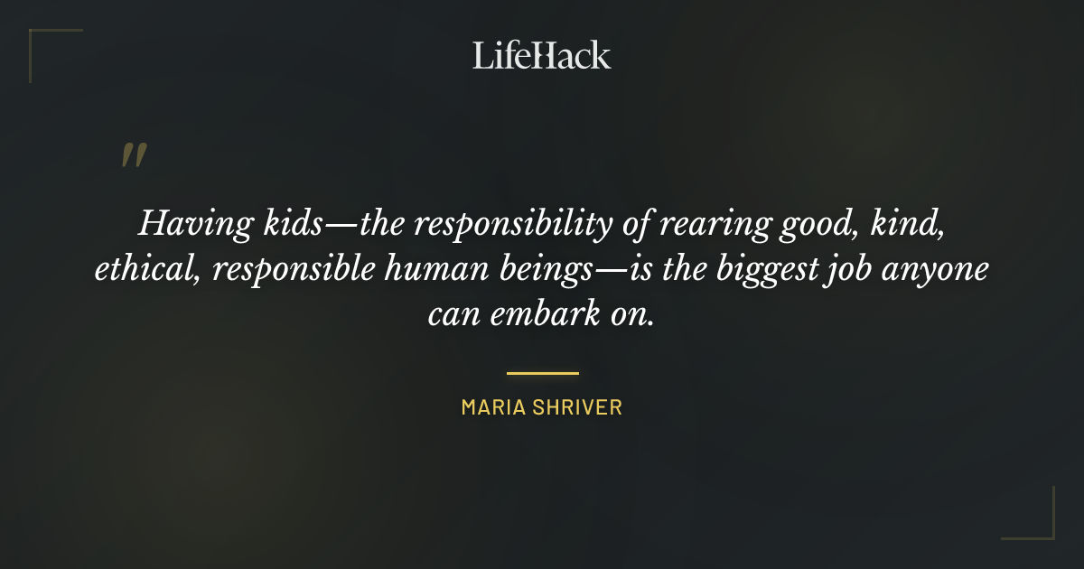 Quote by Maria Shriver
