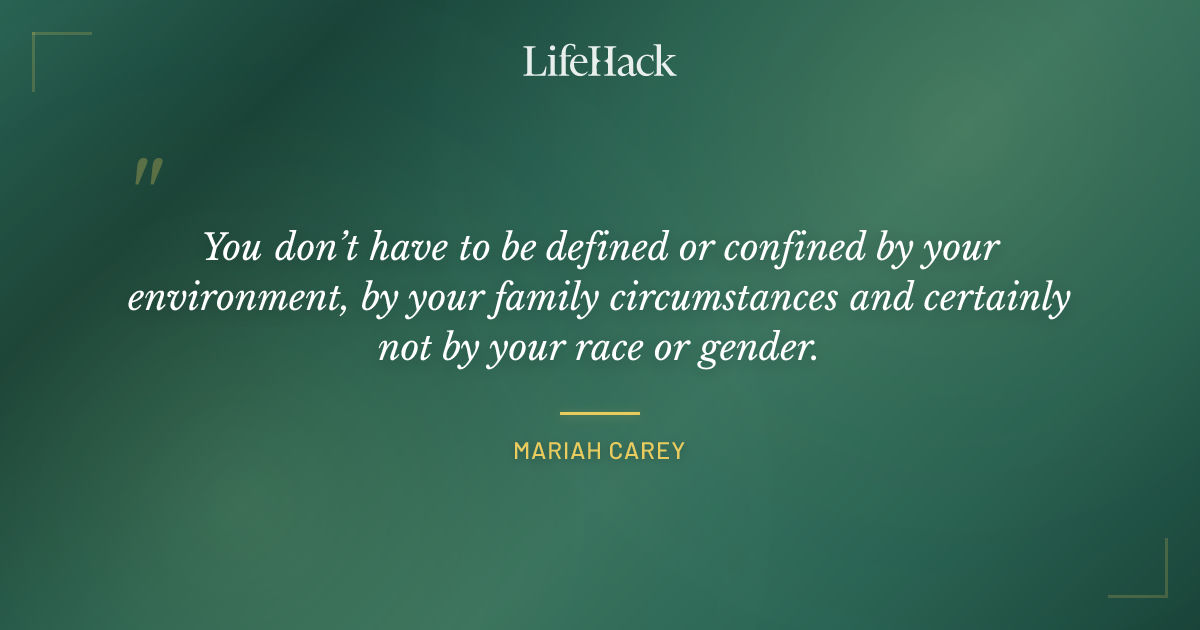 Quote by Mariah Carey