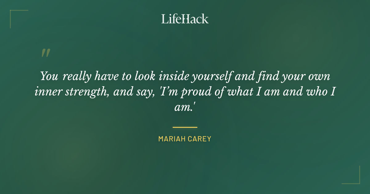 Quote by Mariah Carey