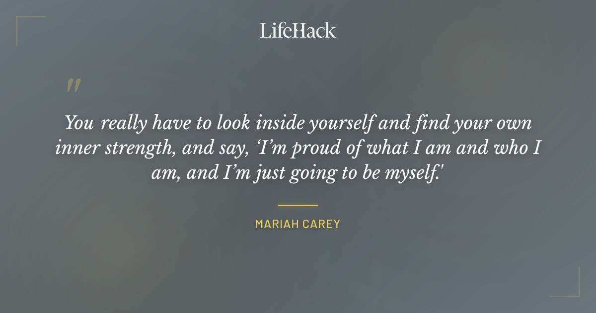 Quote by Mariah Carey