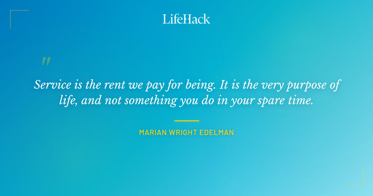 Quote by Marian Wright Edelman