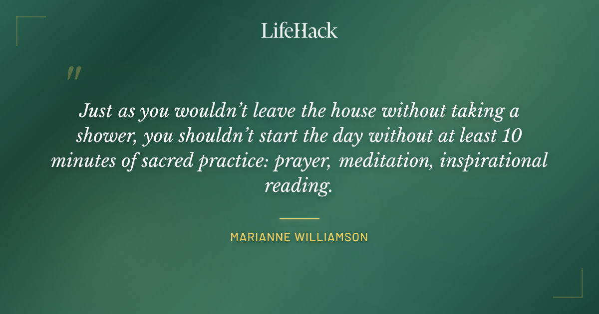 Quote by Marianne Williamson