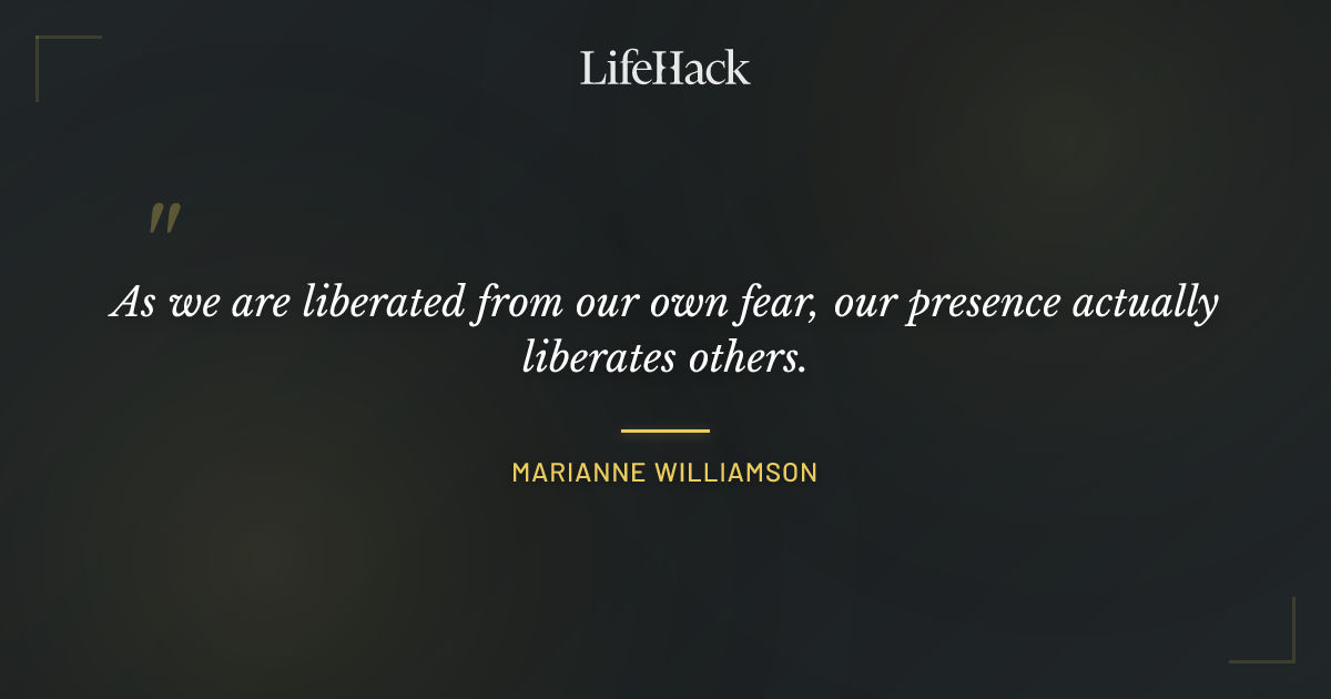 Quote by Marianne Williamson