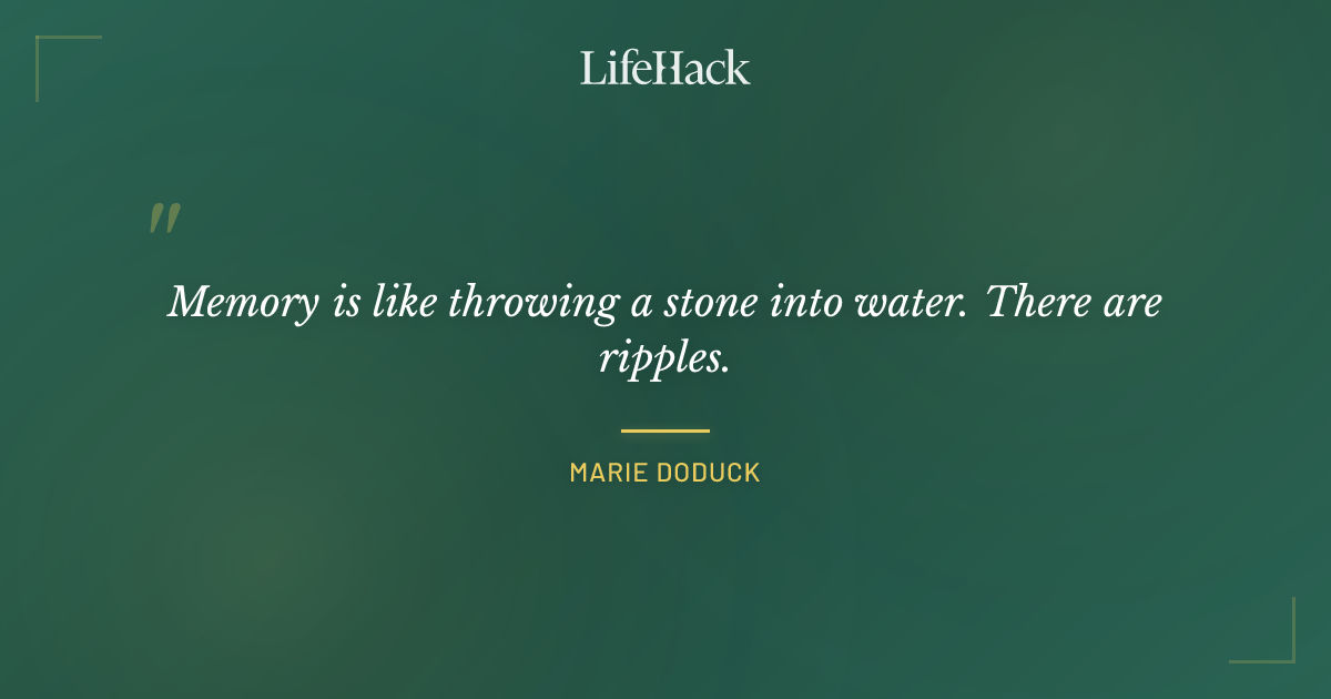 Quote by Marie Doduck