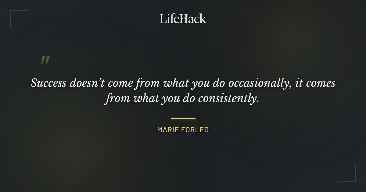 Quote by Marie Forleo