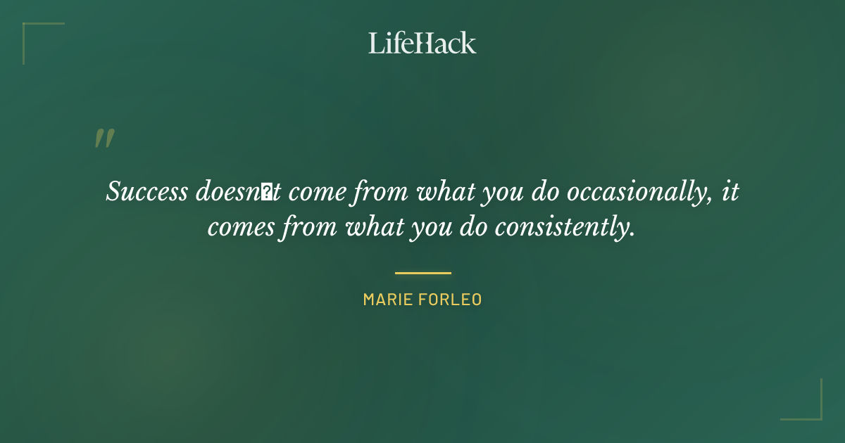 Quote by Marie Forleo