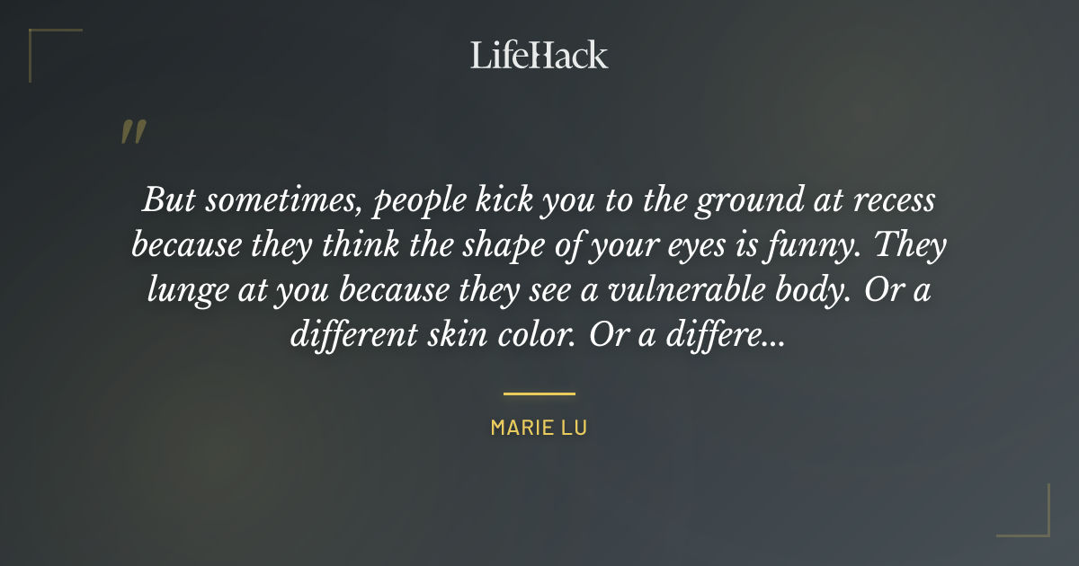 Quote by Marie Lu