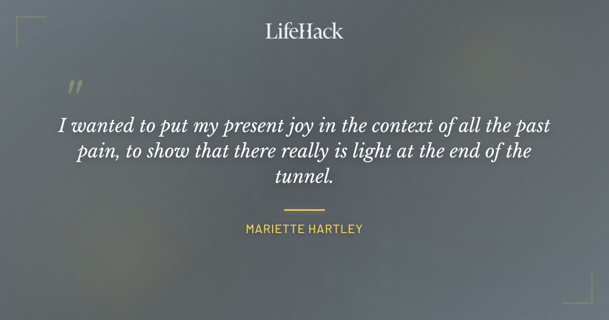 Quote by Mariette Hartley