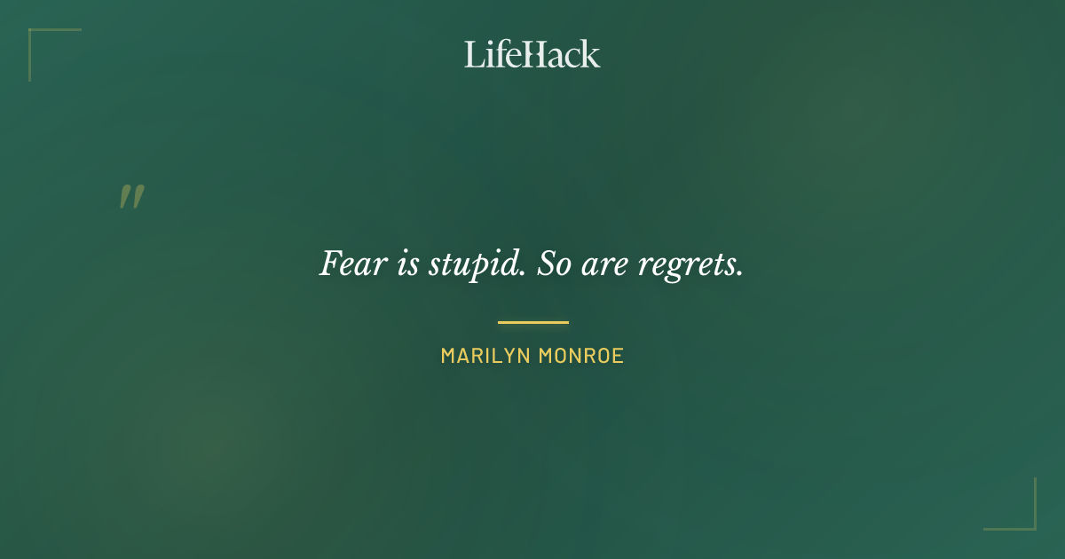 Quote by Marilyn Monroe