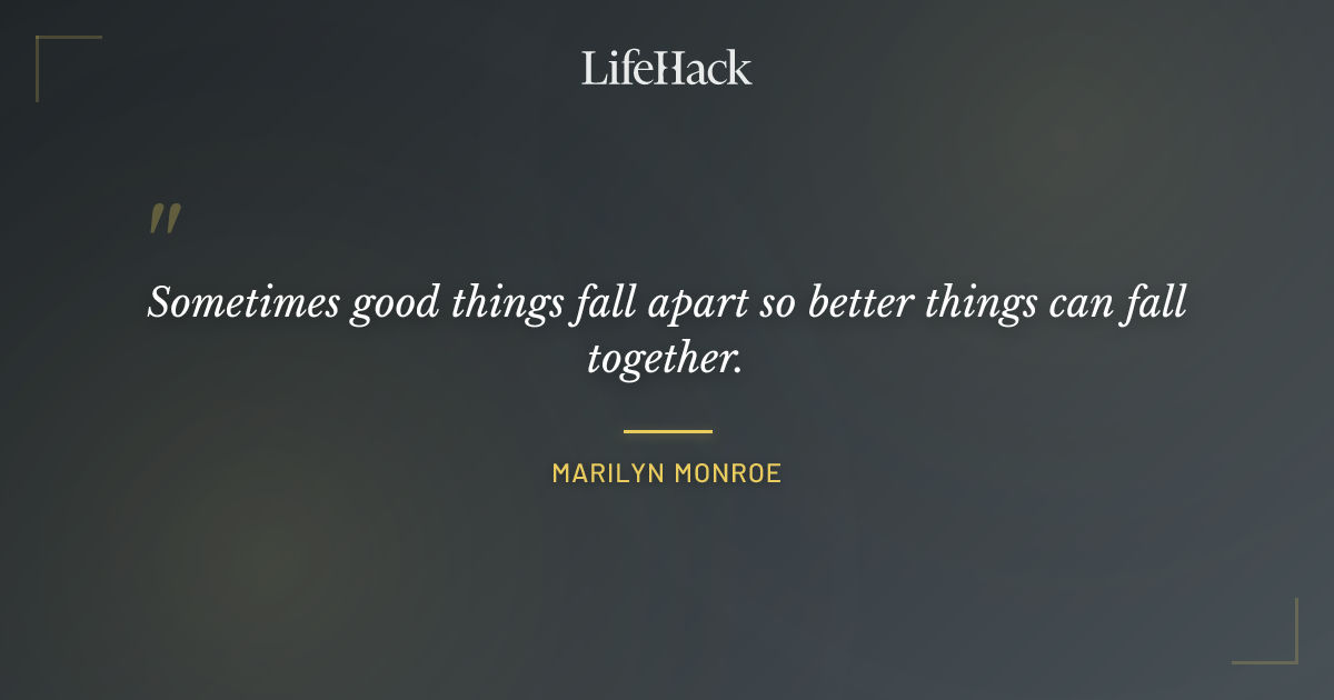 Quote by Marilyn Monroe