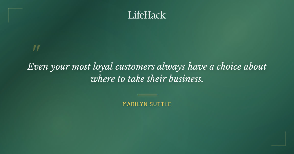 Quote by Marilyn Suttle