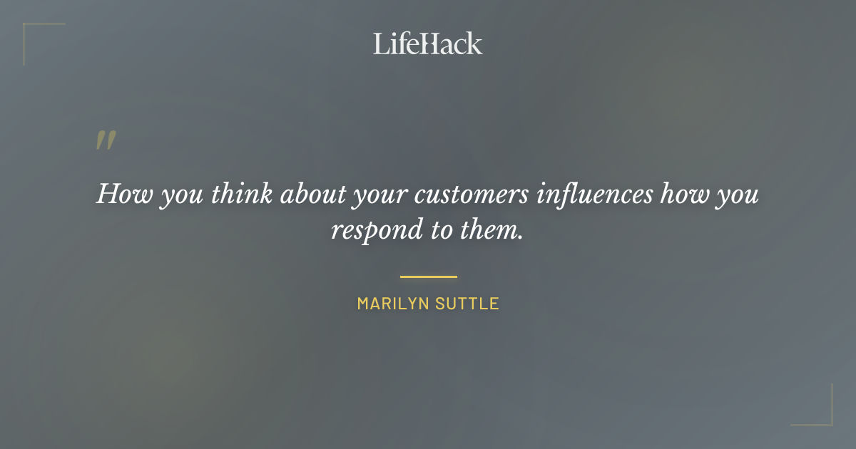Quote by Marilyn Suttle