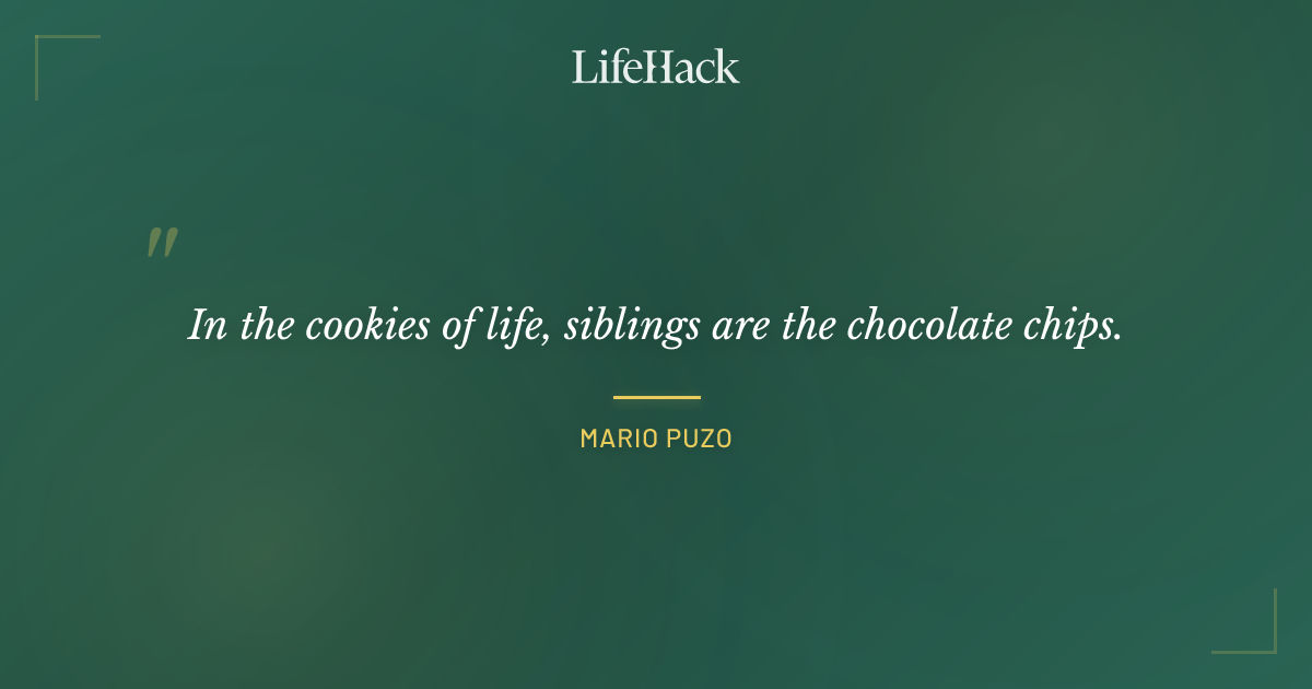Quote by Mario Puzo