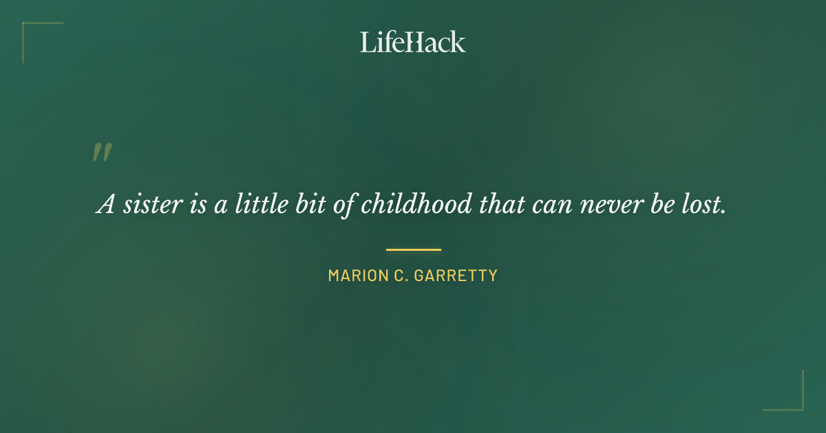 Quote by Marion C. Garretty