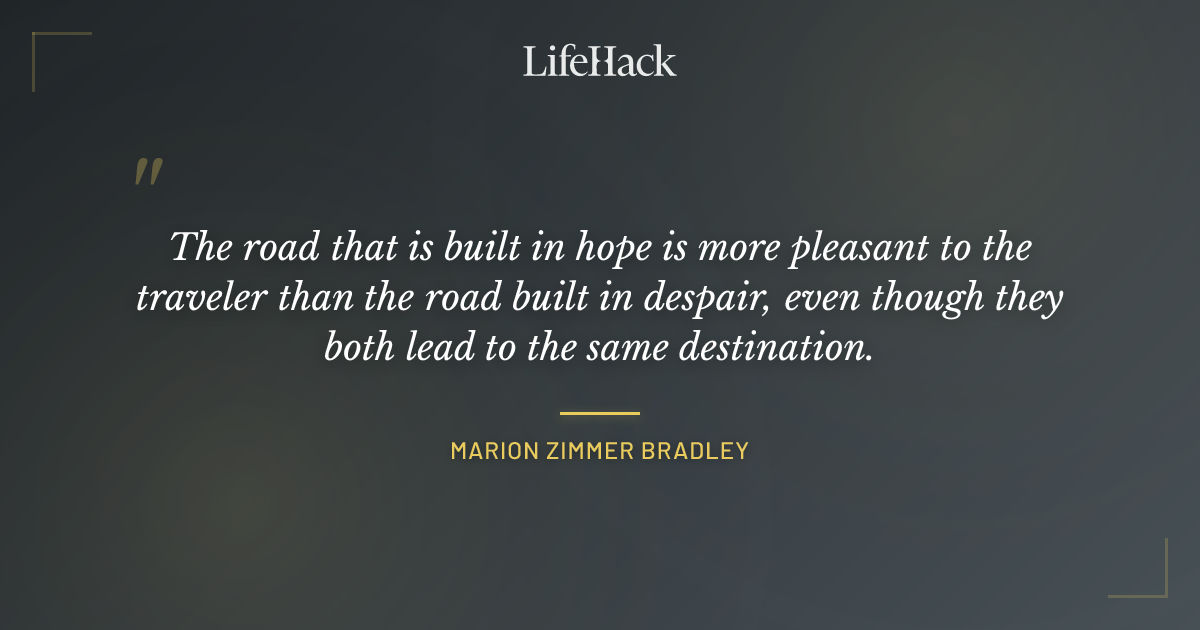 Quote by Marion Zimmer Bradley