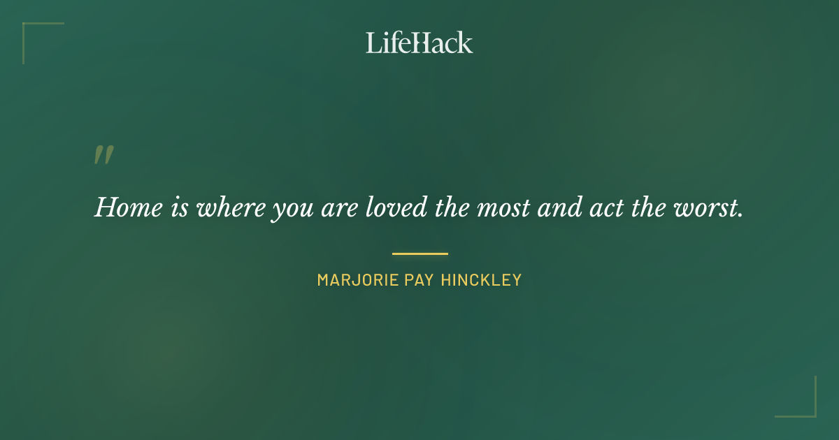 Quote by Marjorie Pay Hinckley