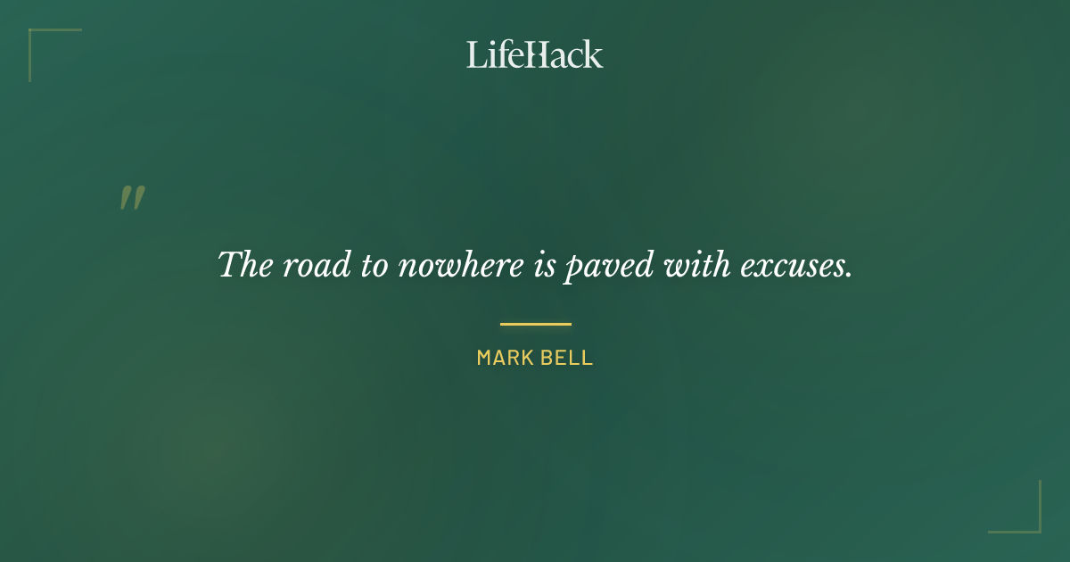 Quote by Mark Bell