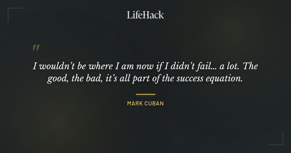 Quote by Mark Cuban