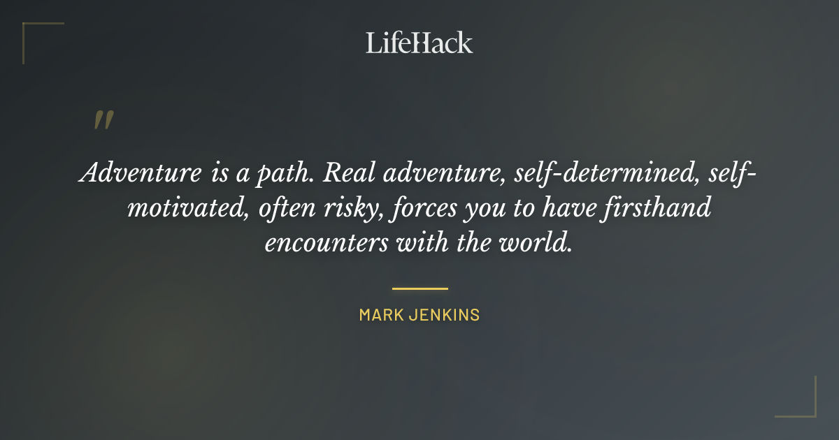 Quote by Mark Jenkins