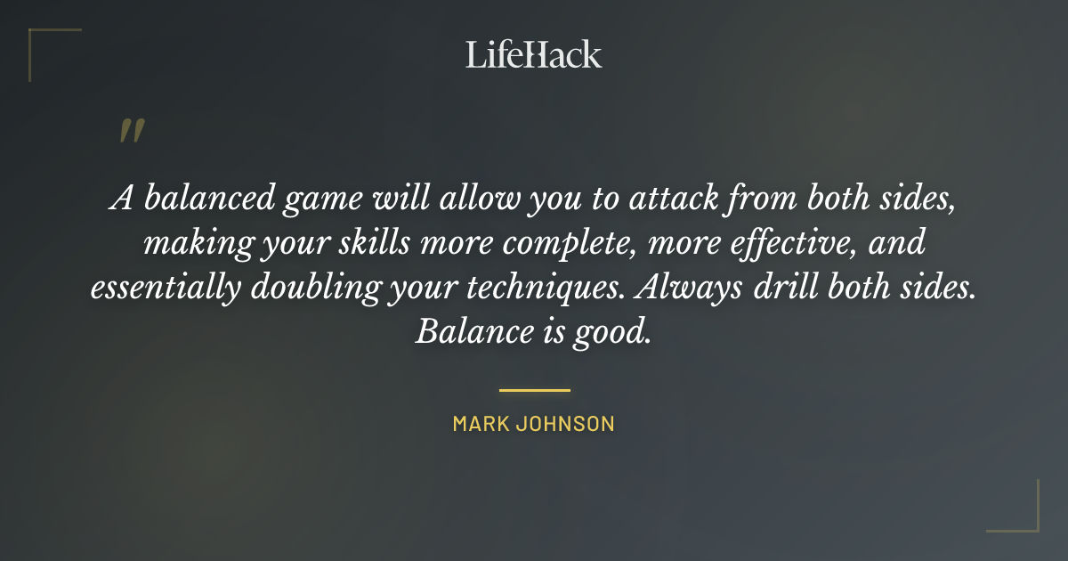 Quote by Mark Johnson