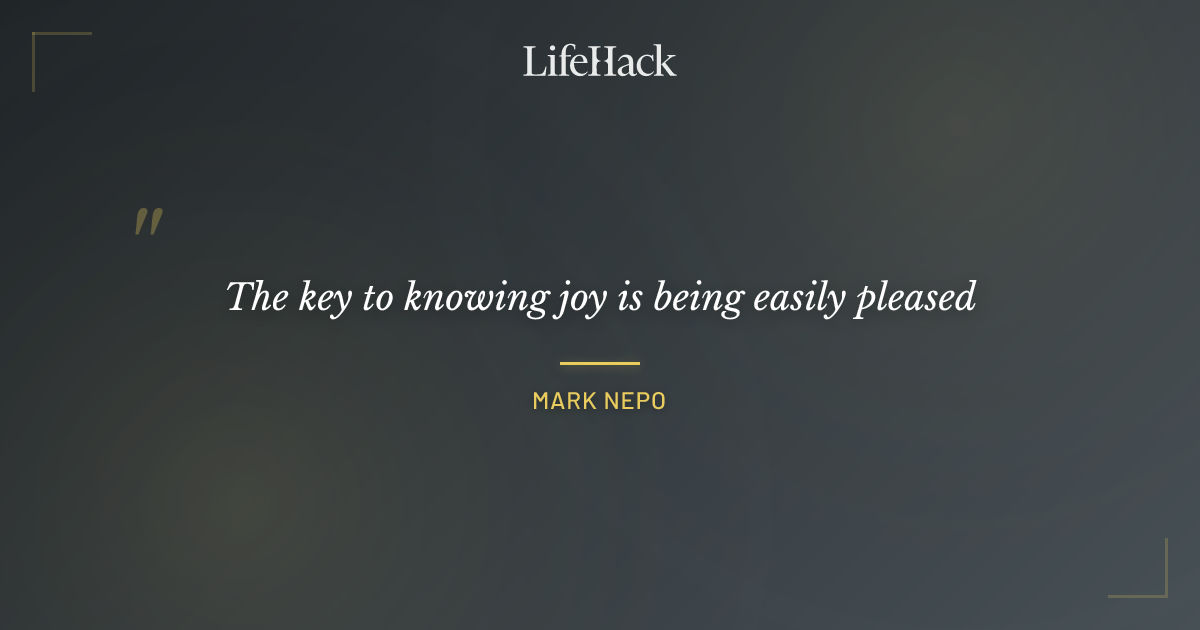 Quote by Mark Nepo