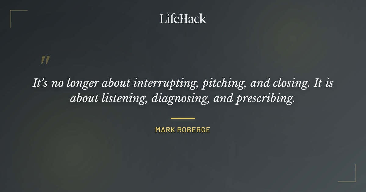 Quote by Mark Roberge