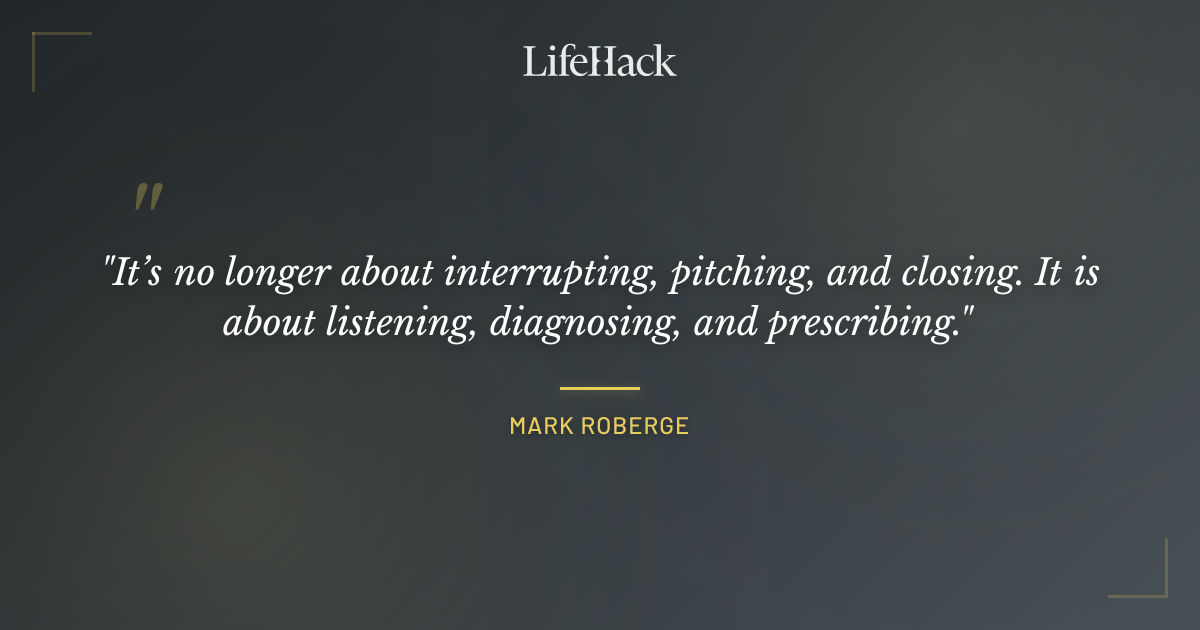 Quote by Mark Roberge