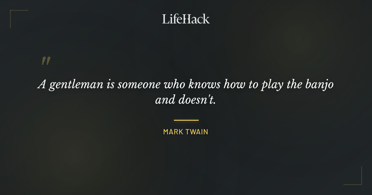 Quote by Mark Twain