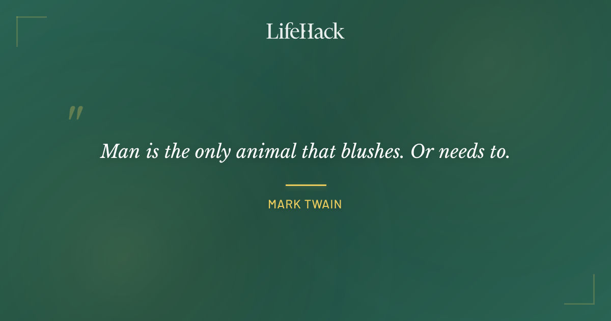 Quote by Mark Twain