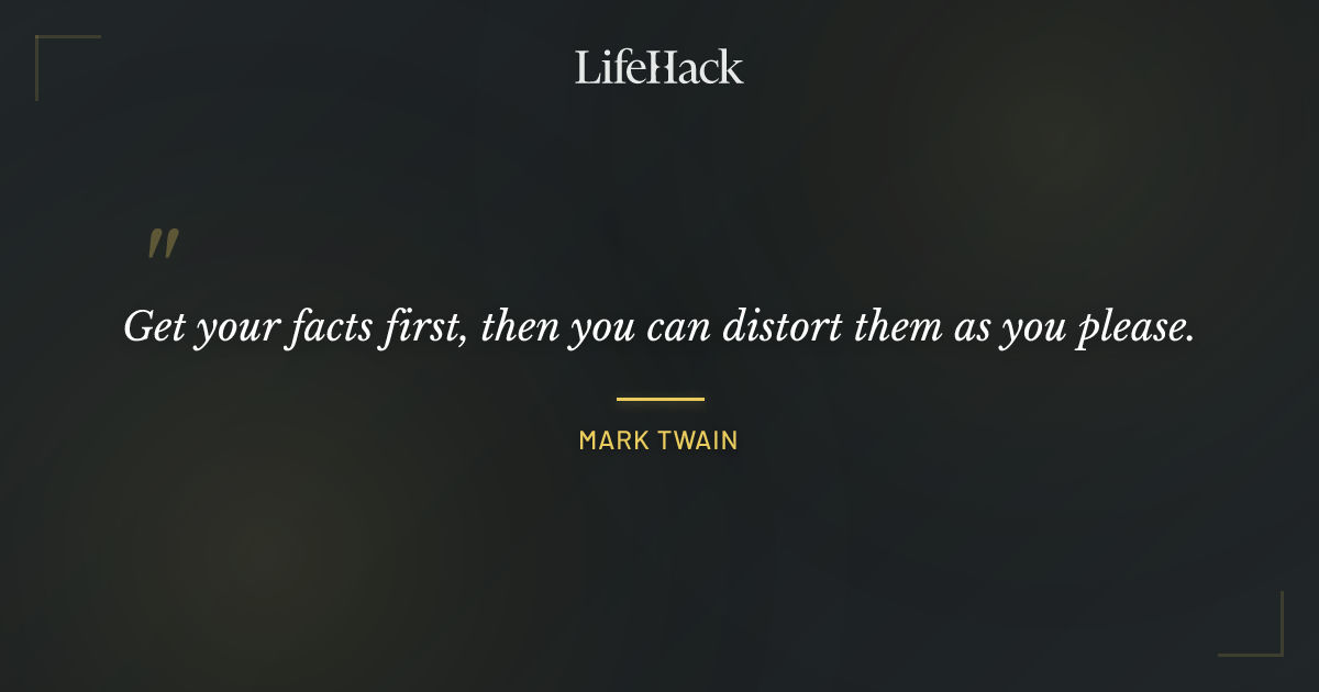 Quote by Mark Twain