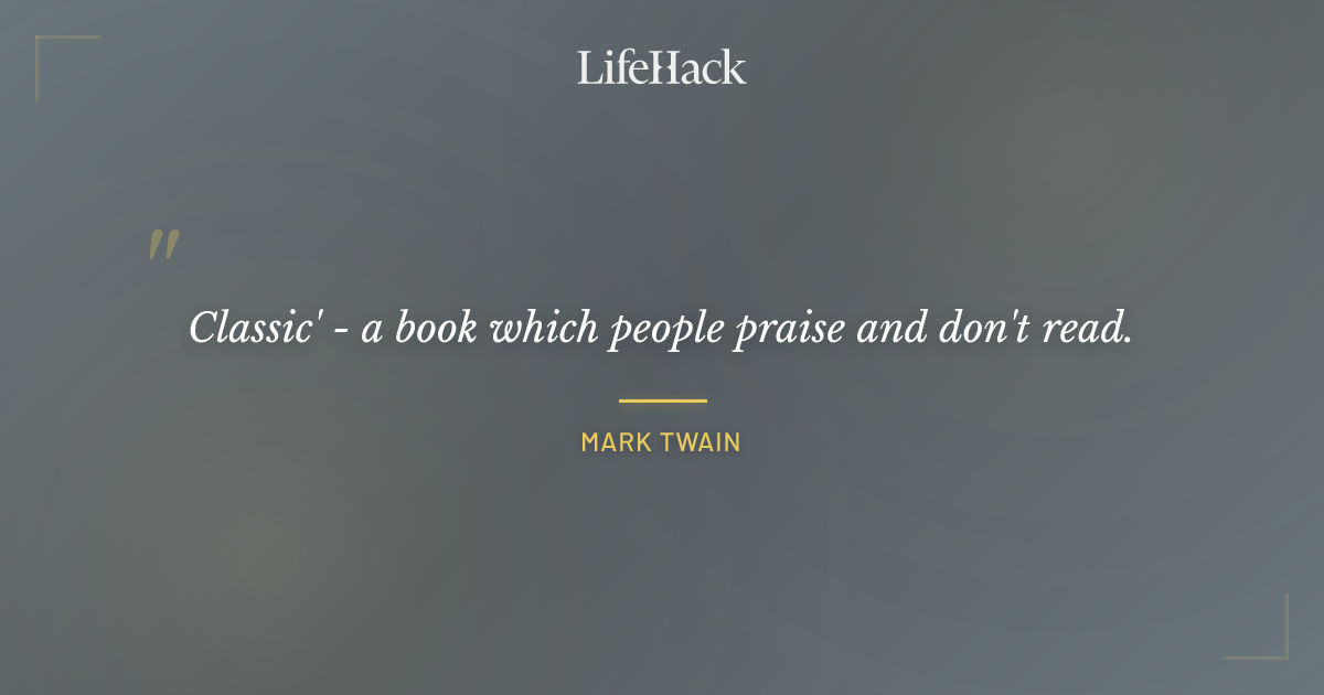 Quote by Mark Twain