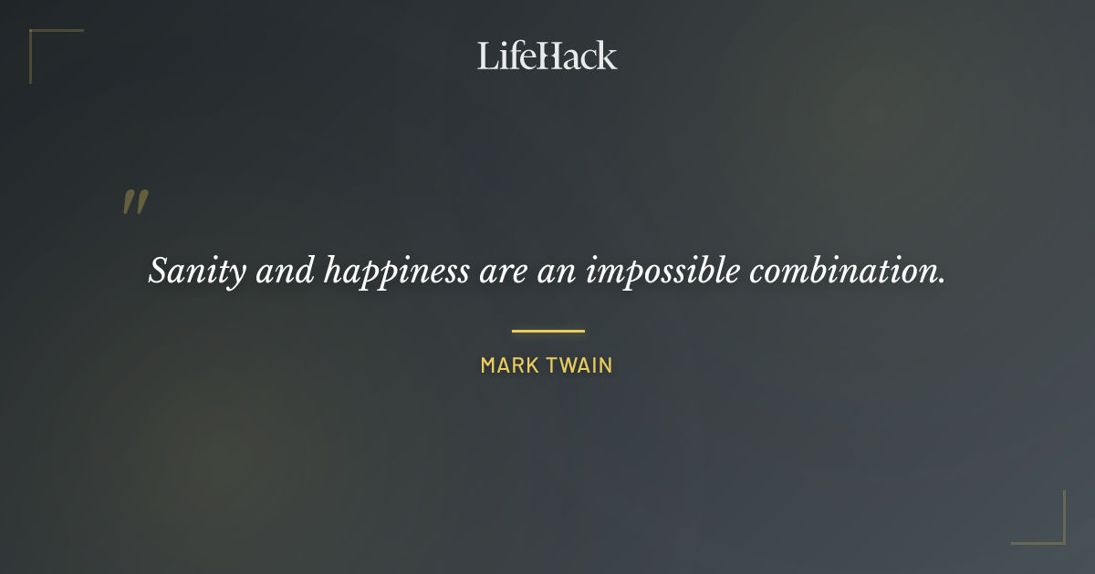 Quote by Mark Twain
