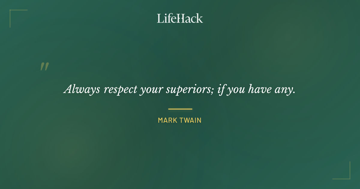 Quote by Mark Twain