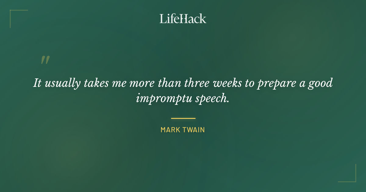 Quote by Mark Twain
