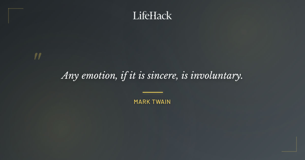 Quote by Mark Twain