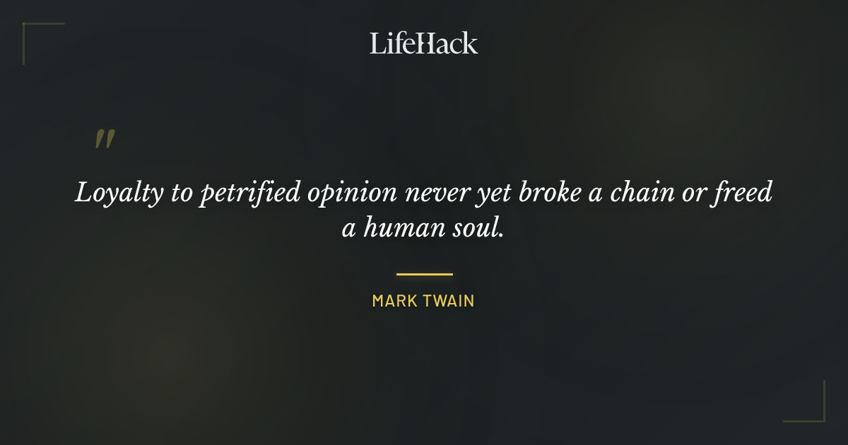 Quote by Mark Twain